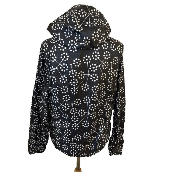 Oiselle Windbreaker Running Jacket with front zip pocket, Hooded Size Medium - Picture 3 of 6